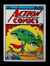 Vintage original 1970&#39;s DC Action Comics 1 Superman comic book cover art poster - £22.97 GBP