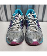 Brooks Women’s Running Shoes Adrenaline GTS 17 Size 10 B  Silver Purple - £27.75 GBP
