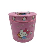 Hello Kitty Pink Cosmetic Makeup Storage Case Bag Travel Organizer Sanrio - $554.53 MXN
