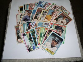 Baseball Cards Tops Fleer Lot Of 46 1981 - £19.66 GBP