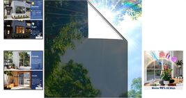 Reflective Window Film - Enhanced Heat Control &amp; Daytime Privacy for Any... - $52.42