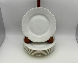 Set of 6 Hutschenreuther RACINE All White Bread &amp; Butter Plates - €52,48 EUR