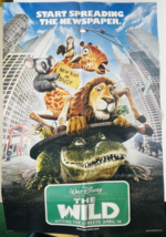 Disney The Wild MOVIE POSTER ORIGINAL PROMOTIONAL 27x40 Folded 2 Sided - £12.07 GBP