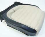 2009-2012 vw cc front right passenger seat cushion bottom lower tan blac... - $178.74