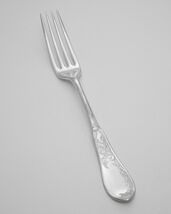 ANTIQUE DINNER FORK 1847 ROGERS BROS SILVERPLATE GARDEN PATTERN 7½” - $19.79