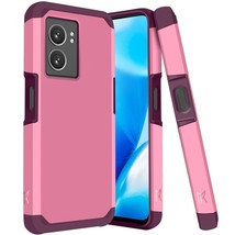 Tough Strong Hybrid (Magnet Mount Friendly) Case Light Pink For OnePlus N300 5G - $8.56