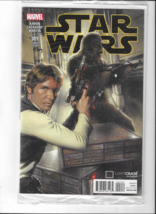 Star Wars #1 Marvel Comics 2015 Loot Crate Han Solo &amp; Chewbacca Variant Cover - £5.93 GBP