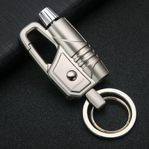 Portable Keychain Lighter with Light Buckle 10000 Times Matches Cigarett... - $25.99