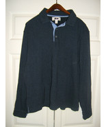 Joseph Abboud Blue Long Sleeve Men&#39;s 100% Cotton Shirt Size XL - £19.42 GBP