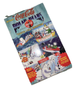1996 Coca-Cola Polar Bears South Pole Vacation Sealed Box 36 Packs Coke ... - $562.22 MXN
