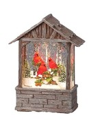 Roman LED Swirl Confetti CARDINALS IN STABLE Brand New In Box Dillard&#39;s ... - $64.99