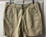 Merona Flat Front Chino Shorts Womens Size 8  Tan 8 inches Inseam - $6.14