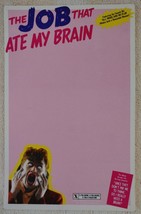 Vtg 1987 Job That Ate My Brain Notepad Matt Groening Steve Vance Paper Moon - £52.59 GBP