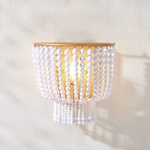 Safavieh Lighting Collection Celyn Contemporary Boho White/Brass Beaded Single W - $117.99