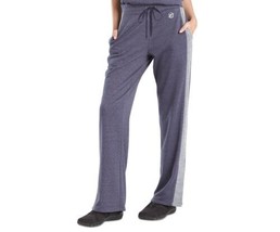 Josie Natori Womens Chi French Terry Pants Color Heather Night Blue Size XS - $67.32
