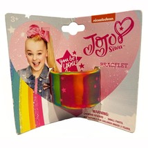 JoJo Siwa Rainbow Tye Die Slap Bracelet Birthday Party Favor New - £2.35 GBP