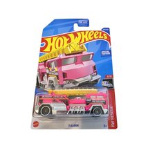 Hot Wheels 2022 - 5 Alarm - Pink Fire Truck - HW Rescue 8/10 - 230/250 - £7.28 GBP