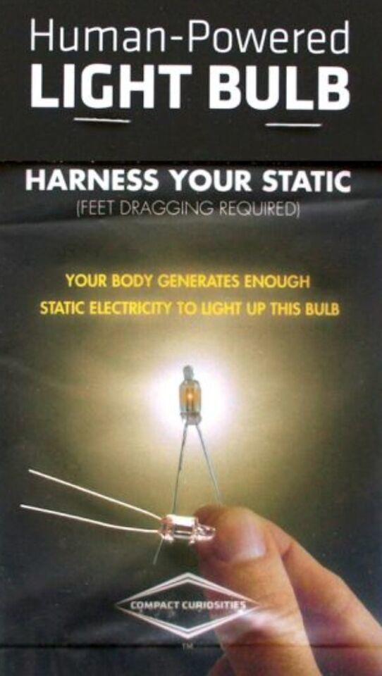 Human-Powered Light Bulb