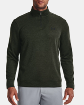 Men&#39;s Under Armour Storm Fleece Qtr-Zip Golf Pullover Baroque Green NWT  915-16 - £19.74 GBP