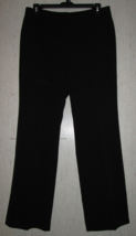 EXCELLENT WOMENS JONES STUDIO SEPARATES LINED BLACK DRESS PANT / SLACKS ... - £25.52 GBP