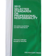 2013 Selected Standards on Professional Responsibility, Morgan &amp; Rotunda... - $354.15 MXN