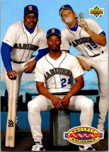 1993 Upper Deck Pacific Sock Exchange Teammates Ken Griffey Jr. #55 Jay Buhner - £1.40 GBP