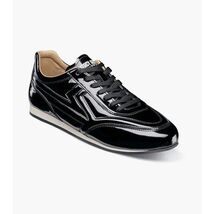 Stacy Adams Action 150 Sporty Lace Up Sneaker Black Patent 25797-004 image 3