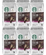 Starbucks Italian Dark Roast Ground Coffee — 100% Arabica — 6 Bags (12 O... - $57.18 CAD