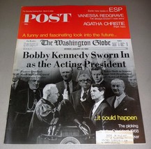 Saturday Evening Post March 9, 1968 - Vanessa Redgrave, ESP Tests, RFK Cover - £9.96 GBP