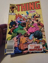 The Thing #33 Death of Titania She Hulk [Marvel Comics, 1986] Grapplers F4 - $14.59