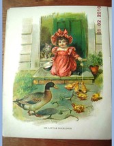 Antique Victorian Children Farm Friend Mcloughlin Linen - $89.05