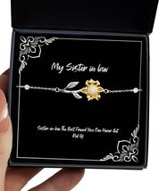 Sister in Law Gifts for Little Sister, Sister-in-Law The Best Friend You Can Nev - £39.92 GBP