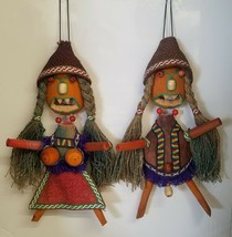 Tribal Love / Marriage Dolls Male and Female - $11.47