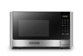 BLACK+DECKER Digital Microwave Oven with Turntable, Stainless Steel, 0.9... - $106.42