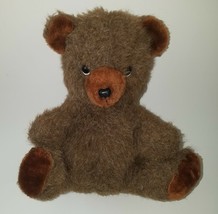 VTG Mighty Star Brown Teddy Bear Plush 13" Stuffed Animal Toy Lovey - £33.08 GBP