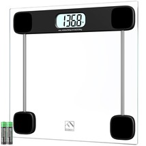 Fitindex Bathroom Scale For Body Weight, Clear Digital Weighing Scale, 4... - $31.96