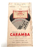 1958 Caramba Roulette Solitaire Bridge Sabotage Card Game - $29.99