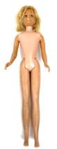 Vintage 1963 Barbie Blonde Skooter Doll Straight Legs Mattel Japan - £21.99 GBP