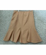 Metrostyle Women’s Caramel Brown Wool Flared Skirt Size 12 - $24.49 CAD