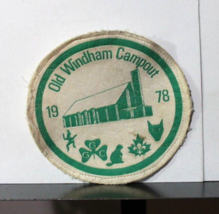 1978 old windham campout patch girl guides of canada - £6.17 GBP