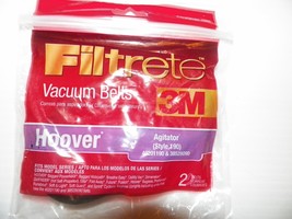 3M 64190A-12 Hoover 190 Vacuum Belt Pack 2 Count - £2.61 GBP