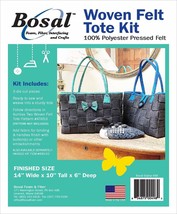 Bosal Foam &amp; Fiber Woven Felt Kit Bag &amp; Tote Accessories (Pattern NOT Included) - $29.99