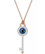 NIB Authentic Swarovski Evil Eye Necklace Key Symbolic Pendant Fine Jewe... - £29.80 GBP+