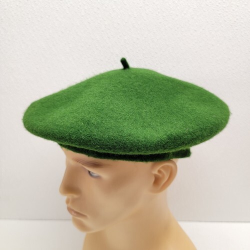 Love Story Love Style 1988 Green Felt Womens Beret Hat - $29.60