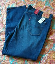 NWT Levis 541 Athletic Big/Tall Mens Blue Jeans Size 50x32 100% Cotton MSRP $79 - £48.70 GBP