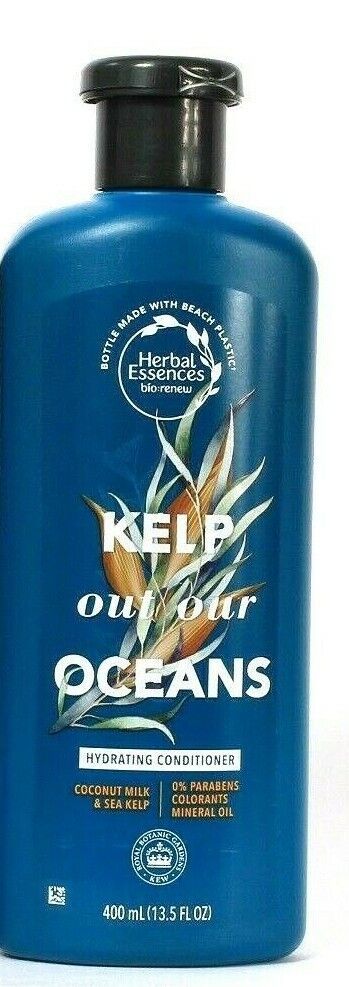 Primary image for 1 Ct Herbal Essences 13.5 Oz Kelp Out Our Oceans Coconut Milk Kelp Conditioner