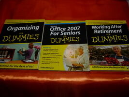 3 PACK OFFICE RETIREMENT BOOKS SALE For Dummies Work Organizing Book ❃ F... - $19.19