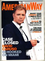 American Way American Airlines InFlight Magazine 7-15-2003 David Caruso ... - $14.85