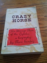 020 Crazy Horse Mari Sandoz Paperback Book Bison Book - £10.95 GBP