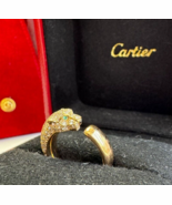    

PANTHÈRE DE CARTIER Diamond RING 18K ROSE GOLD SIZE 4... - $8,905.00